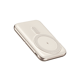 Nettech NT-PW33 15W + 20W PD 10000 MAh Magsafe Powerbank (Krem) NT-111990
